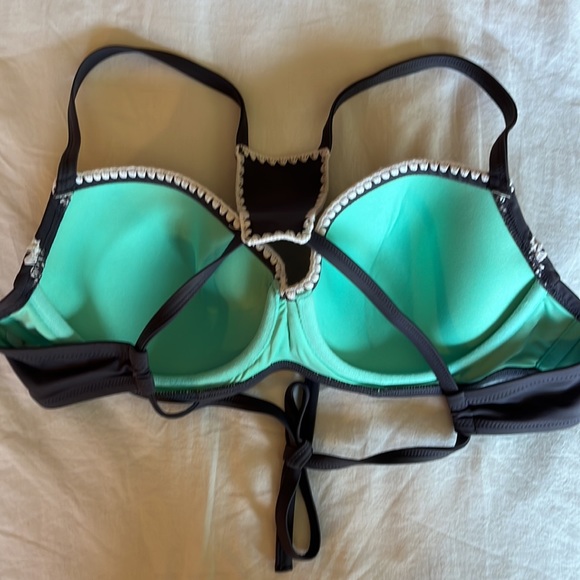 SHADE & SHORE purple bikini top - Picture 2 of 2